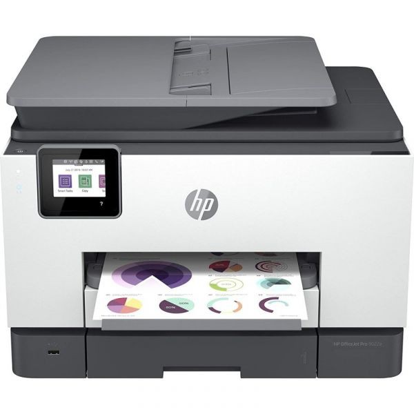 Thumbnail - HP Office Jet Pro 9022e Farb Tintenstrahl All-in-One Drucker Weiß, Grau