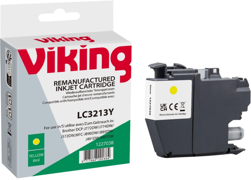 Viking LC3213Y Kompatibel Brother Gelb