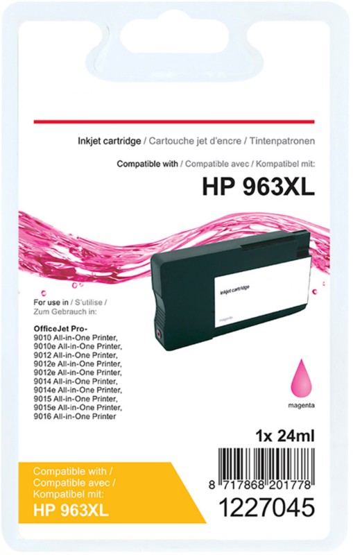 Viking 963XL Kompatibel HP HP3JA28AE Magenta