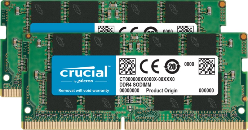 Micron RAM Ct2K8G4Sfra32A So-Dimm 3200 Mhz DDR4 16 GB (2 x 8GB)