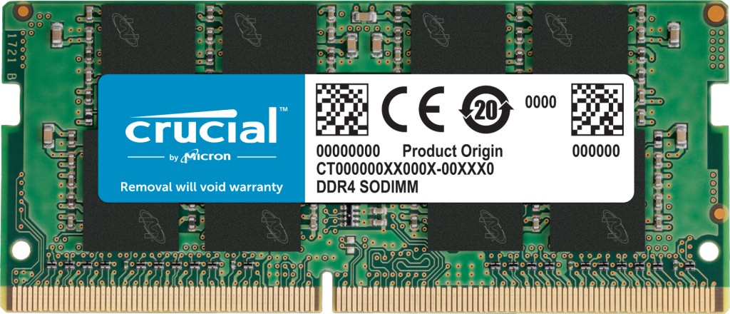 Micron RAM Ct8G4Sfra32A So-Dimm 3200 Mhz DDR4 8 GB (1 x 8GB)