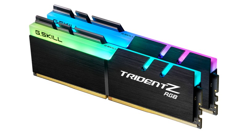 G.Skill RAM F4-3200C16D-16Gtzrx Dimm 3200 Mhz DDR4 Trident Z RGB 16 GB (2 x 8GB)