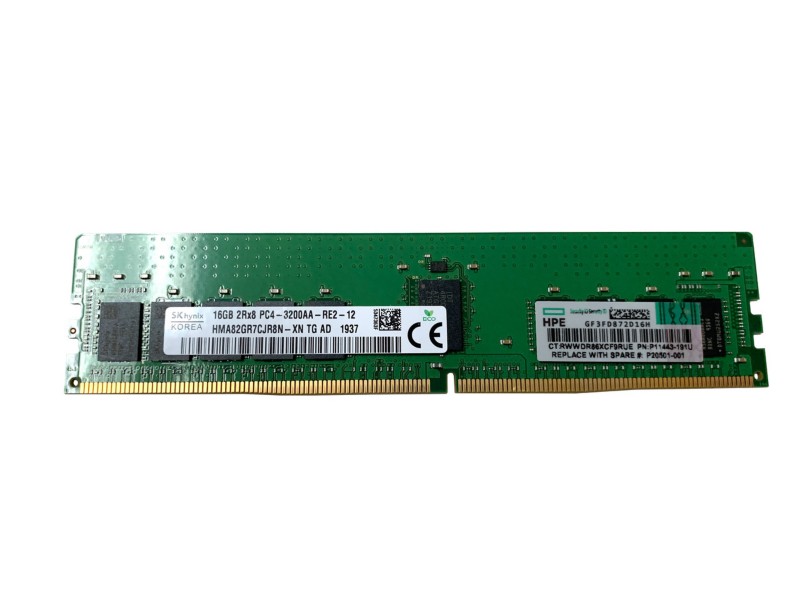 Hp RAM P07642-B21 Dimm 3200 Mhz DDR4 Smart Memory 16 GB (1 x 16GB)