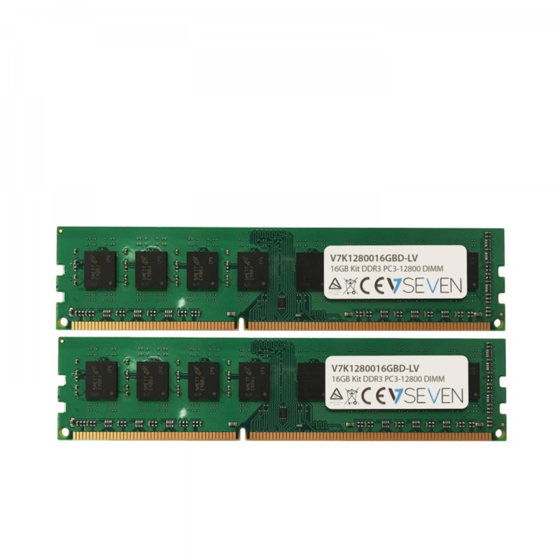 V7 RAM V7K1280016Gbd-Lv Dimm 1600 Mhz DDR3 16 GB (2 x 8GB)