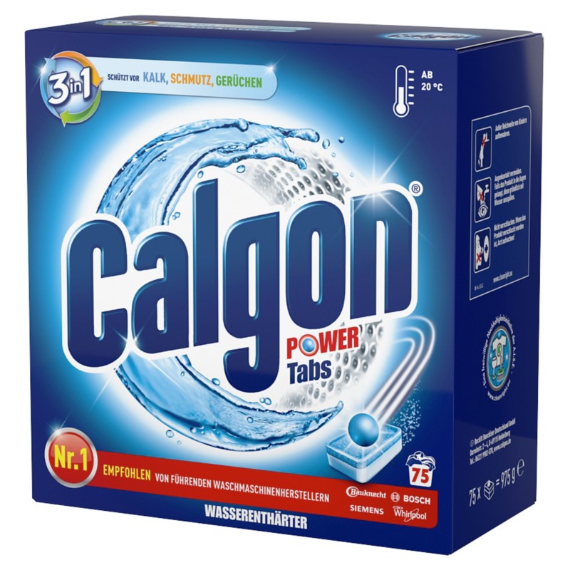 Image of Calgon Entkalker Tabs 3in1 Packung mit 75 Stück