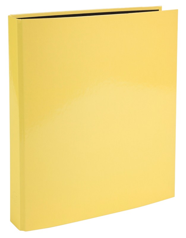 Exacompta Ring Binder 4 25  Carton Pellic Pap A4 Lemon