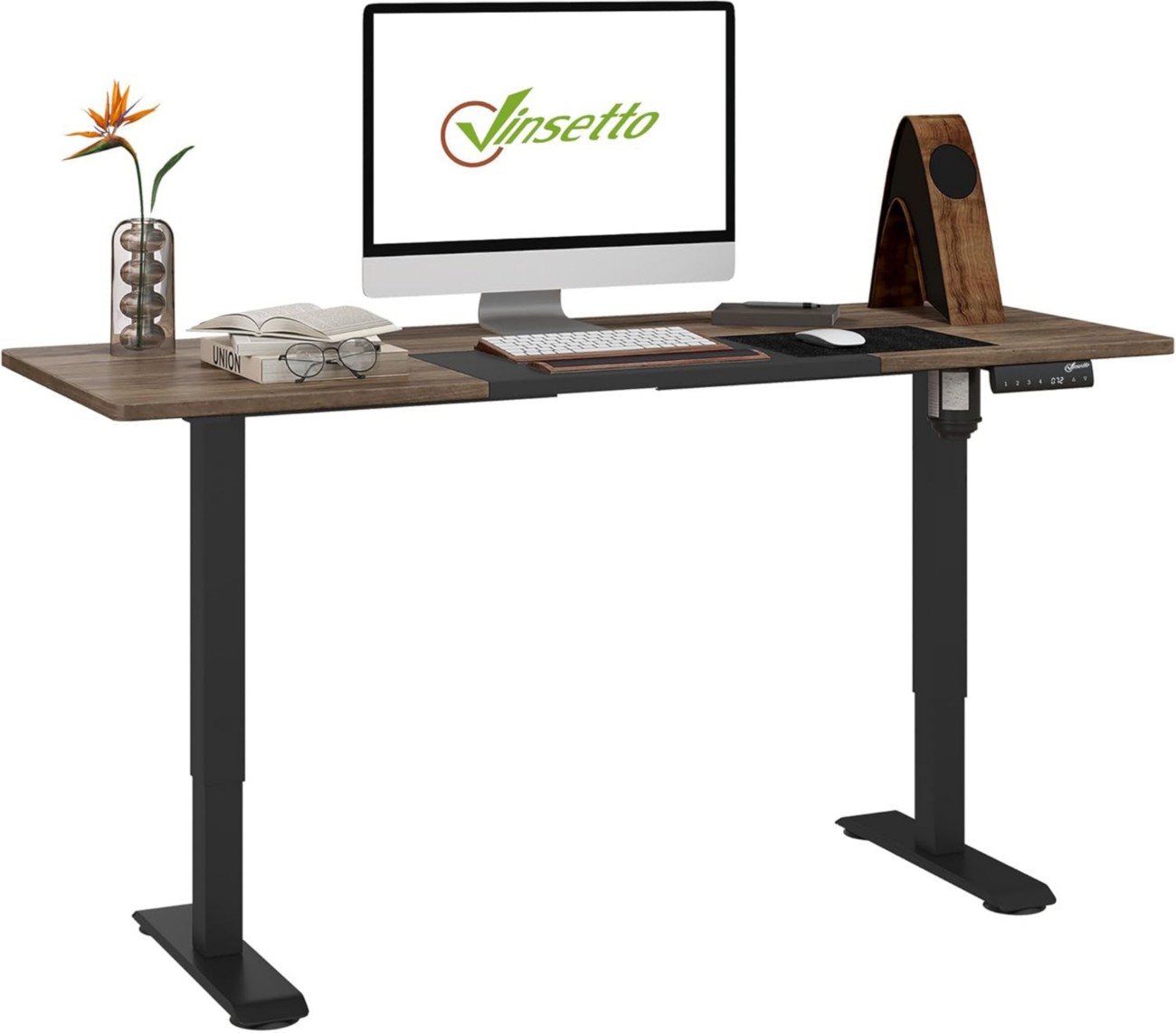 Bobobiy Black 72-116Cm Adjustable Electric Standing Desk, With Led Display - Image 6