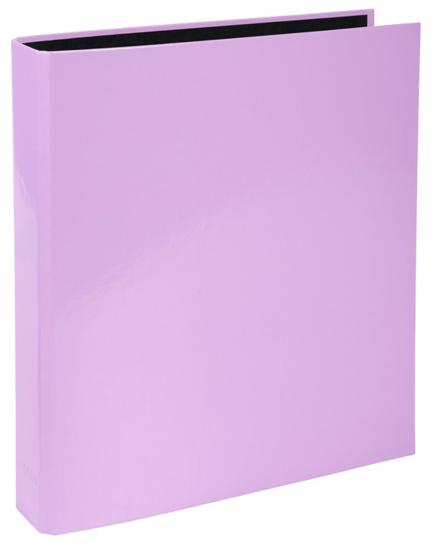 Exacompta Ringbuch 2 Ringe 25mm Kunststoffbeschichtet A4 Mauve