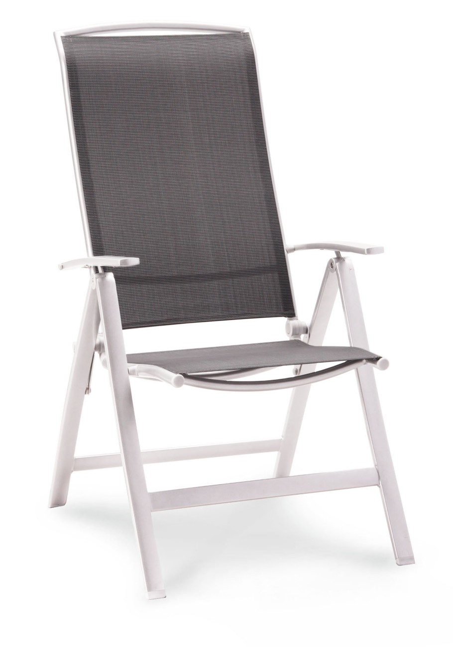 Best Freizeitmoebel Sessel 47152085 Aluminium Silber 610 x 680 x 1130 mm