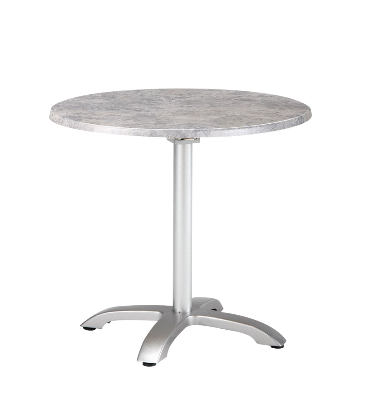 Best Freizeitmoebel Tisch Silber 43549054 900 x 900 x 730 mm