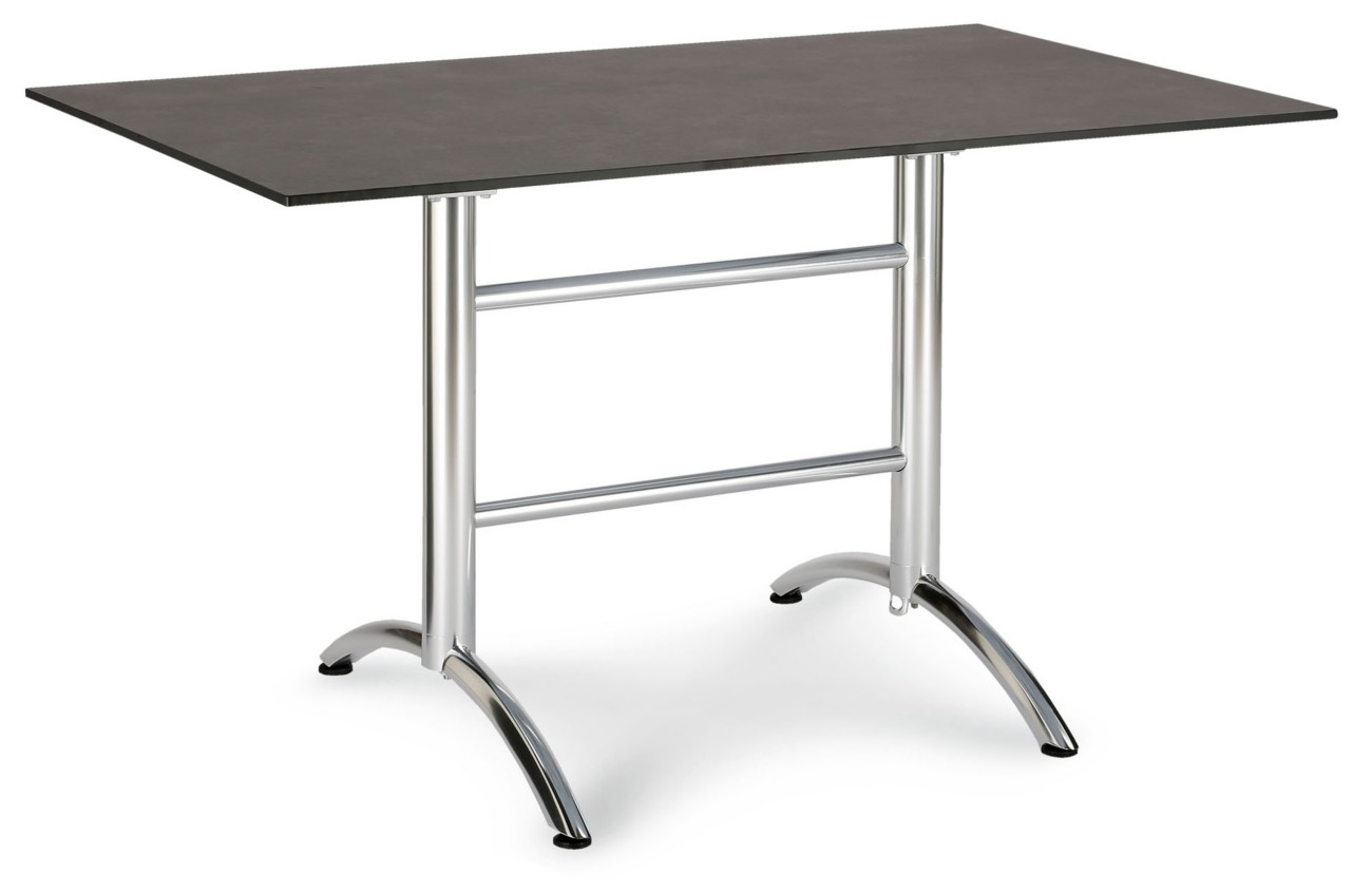 Best Freizeitmoebel Tisch Silber 43551385 1300 x 800 x 730 mm