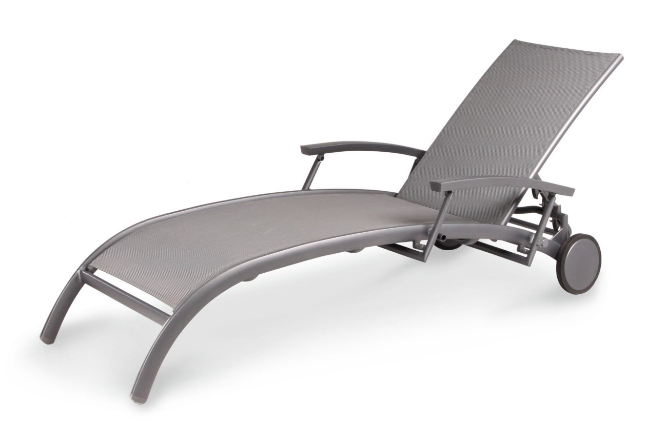 Best Freizeitmoebel Aluminium Liege 47774050 Anthrazit