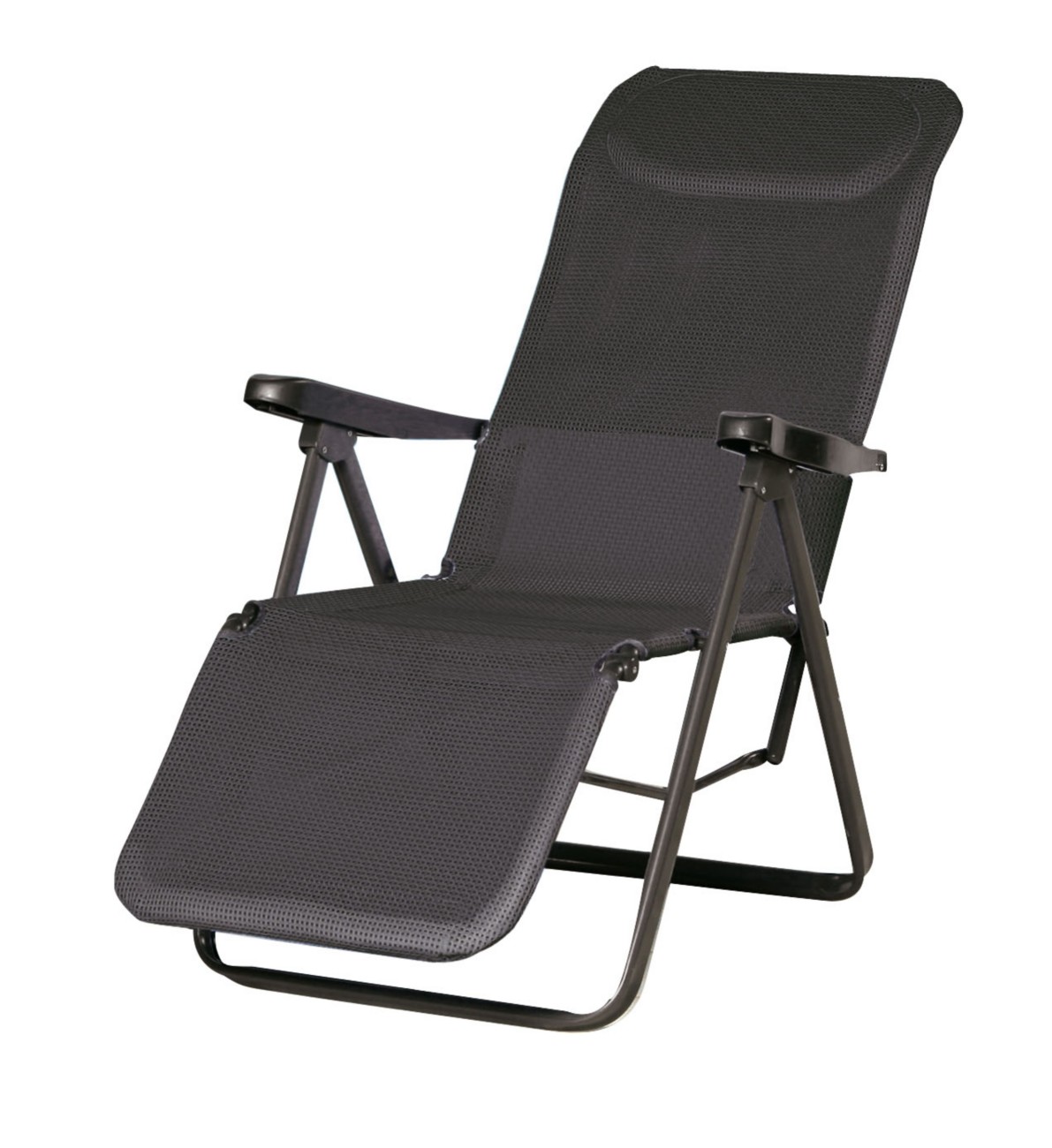 Best Freizeitmoebel Stahl Liege 39300558 Anthrazit