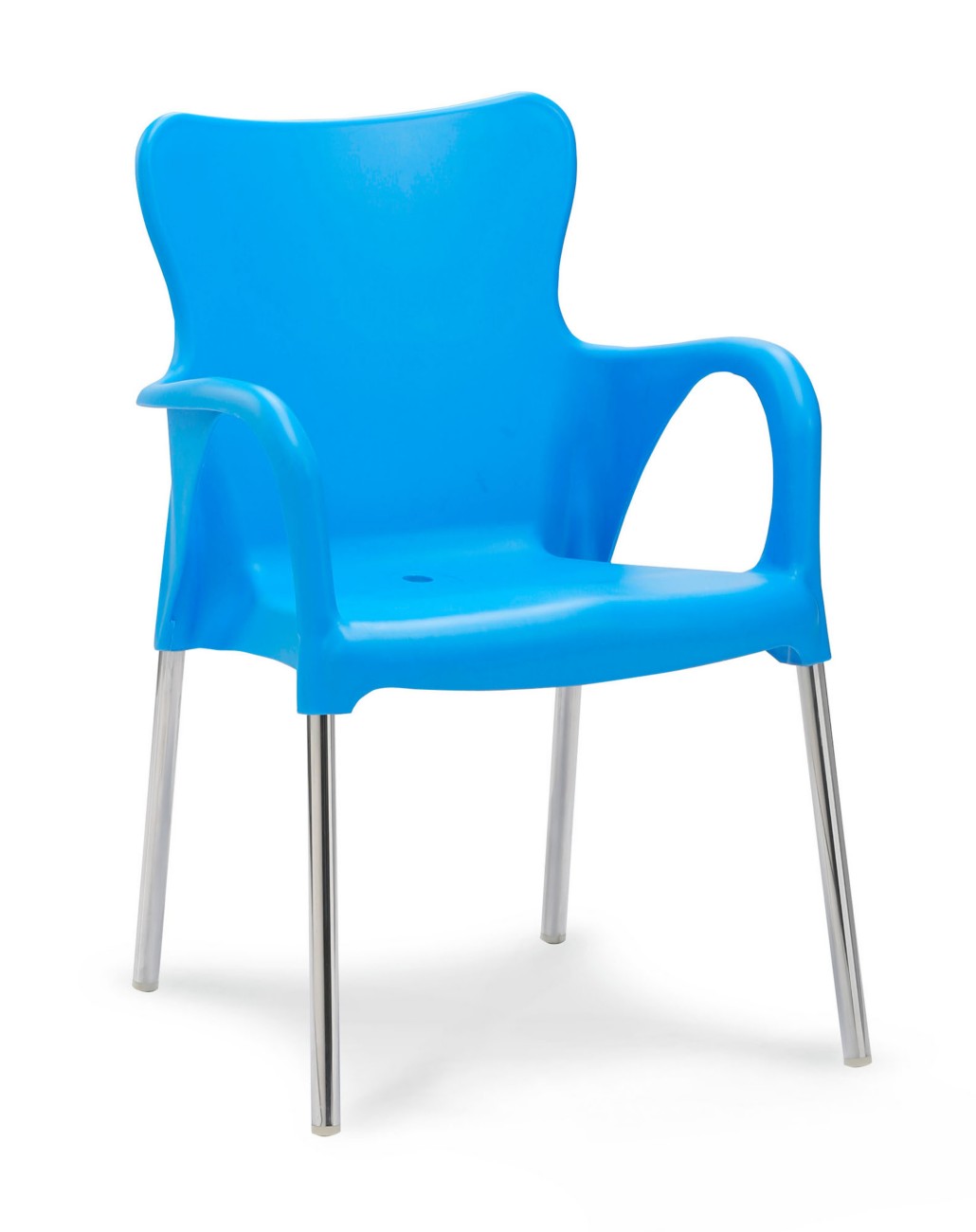 Best Freizeitmoebel Sessel 94140226 Aluminium Silber 540 x 520 x 810 mm