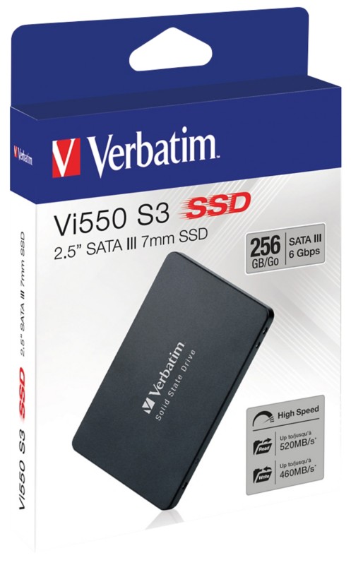 Thumbnail - Verbatim Vi550 Interne SSD 256 GB 49351