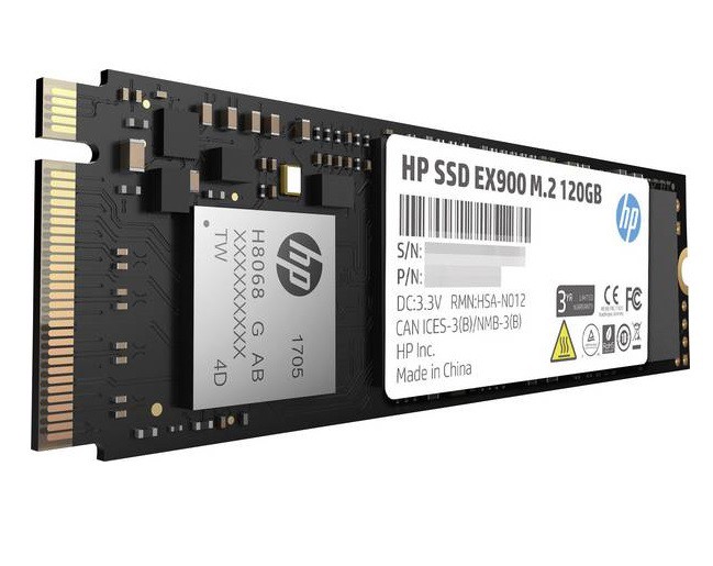 Image of HP Inc Festplatte 2YY42AA#ABB M.2 2280 NVMe 120 GB