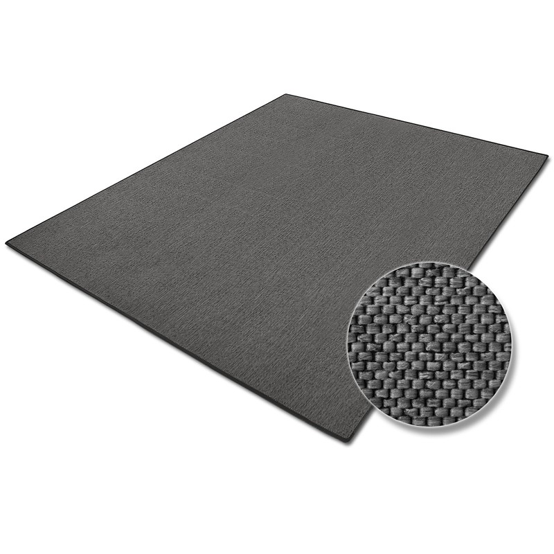 Floordirekt Teppich-Läufer Sabang 12903 Anthrazit Rechteckig 500 mm x 1000 mm