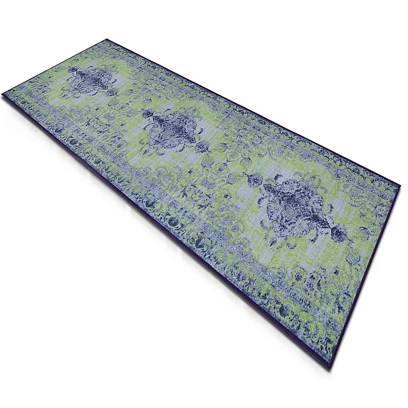 Floordirekt Teppich-Läufer Palau 17879 Blau Rechteckig 800 mm x 1500 mm