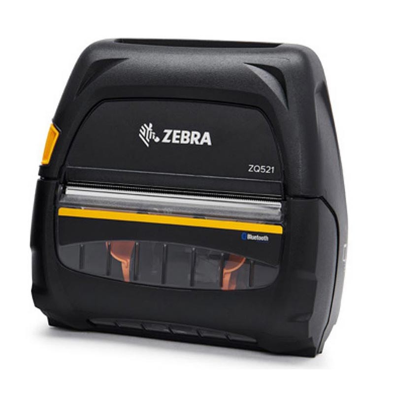 Zebra ZQ500 Series ZQ52-BUW100E-00 Mobiler Etikettendrucker Schwarz