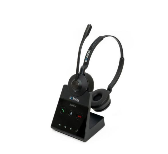 Mitel H40 Kabellos Stereo Headset Kopfbügel  Bluetooth  Schwarz