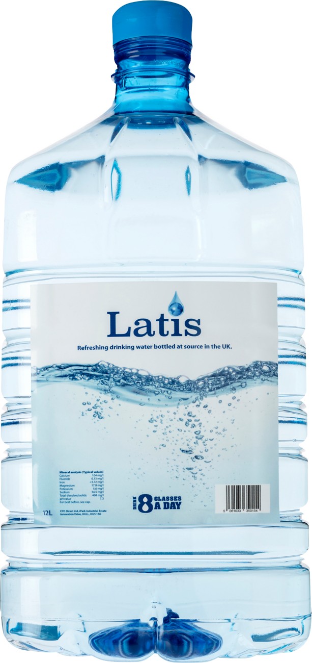 Latis Mineral Water Cooler 2 Bottles Of 12L