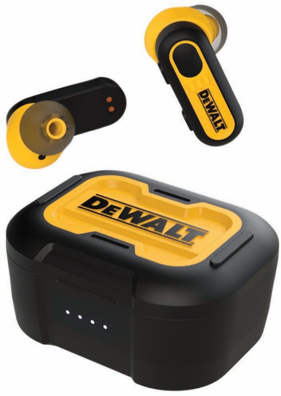 DEWALT Jobsite Pro-X1 True Wireless Earbuds with Charging Case - Image 13