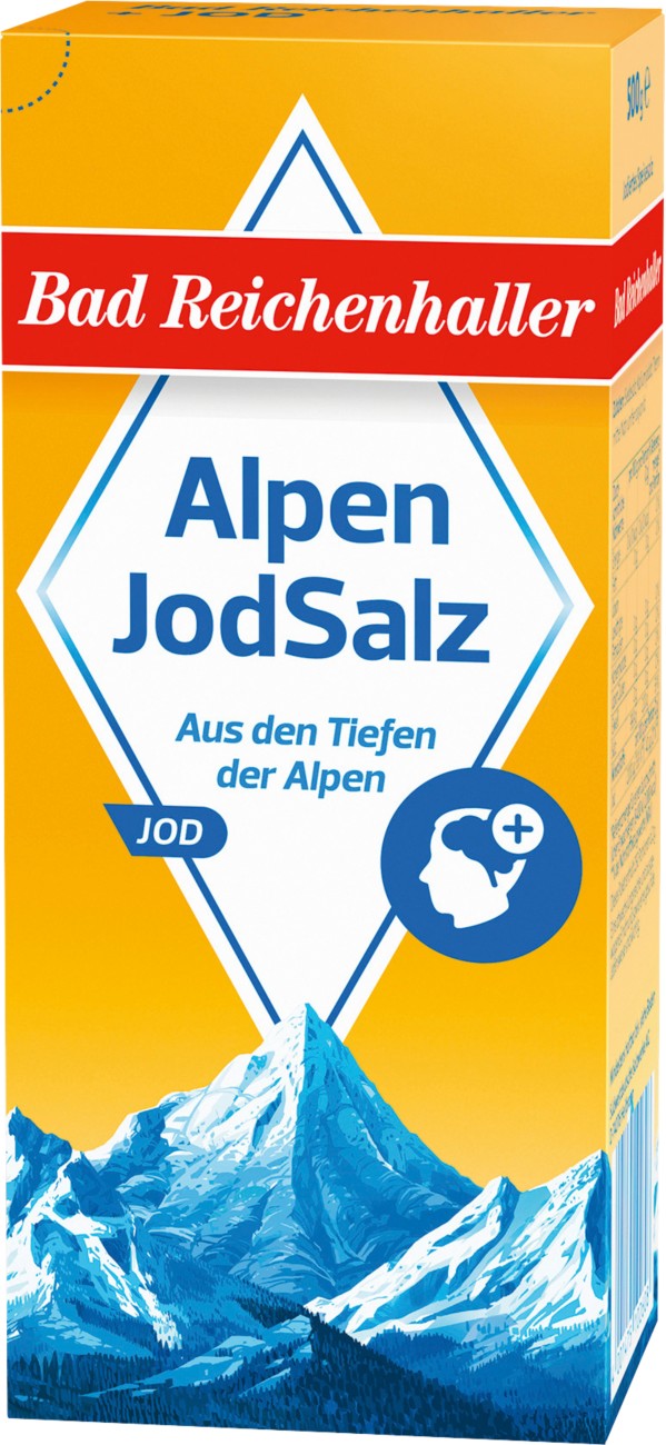 Bad Reichenhaller Alpine Jodsalz 500 g 1244124