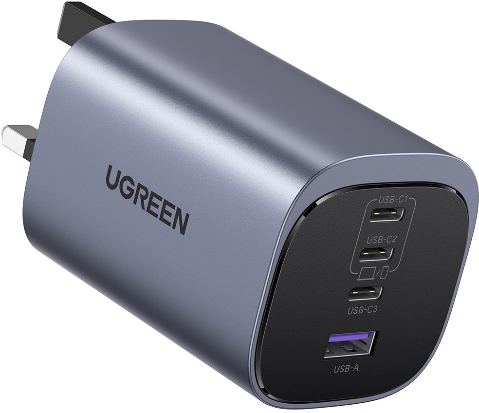 Ugreen 100W Mobile Device Charger With 3X Usb Type-C Nexode S 100W Gan Charger