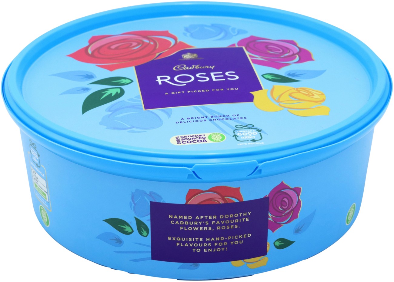 Cadbury Roses Tin 550g Tub - Image 3