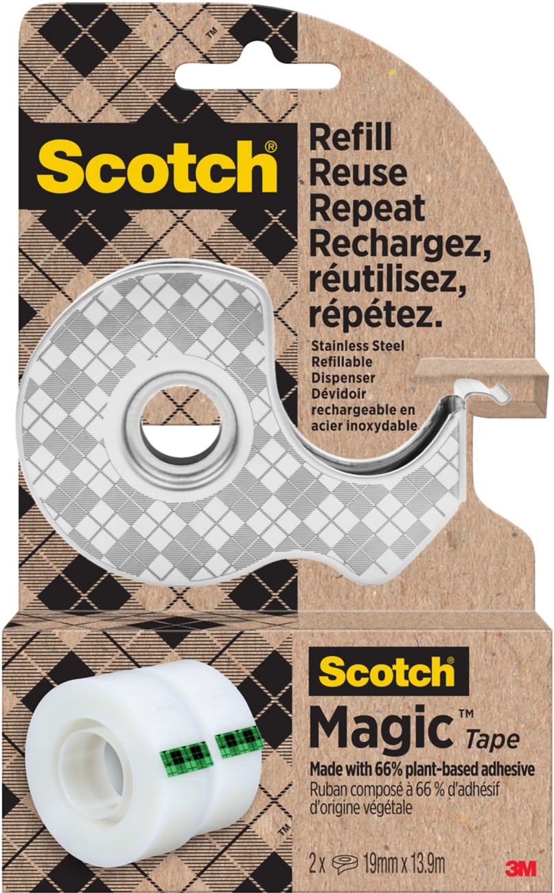 Scotch  TapeDispenser with x2  Tape - Image 6