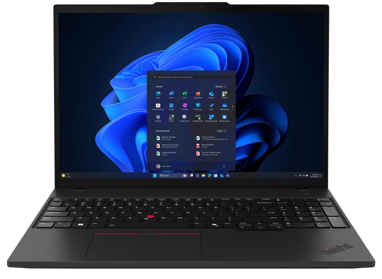 Lenovo Thinkpad T16 G4 Laptop 40.6 Cm (16 ) 225U 3.2 Ghz 16 Gb Intel Graphics Windows 11 Pro