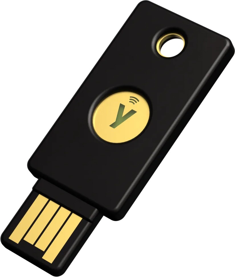 Sicherheitsschlüssel NFC Yubico FIDO2-Authentifizierung über USB-A 1251674