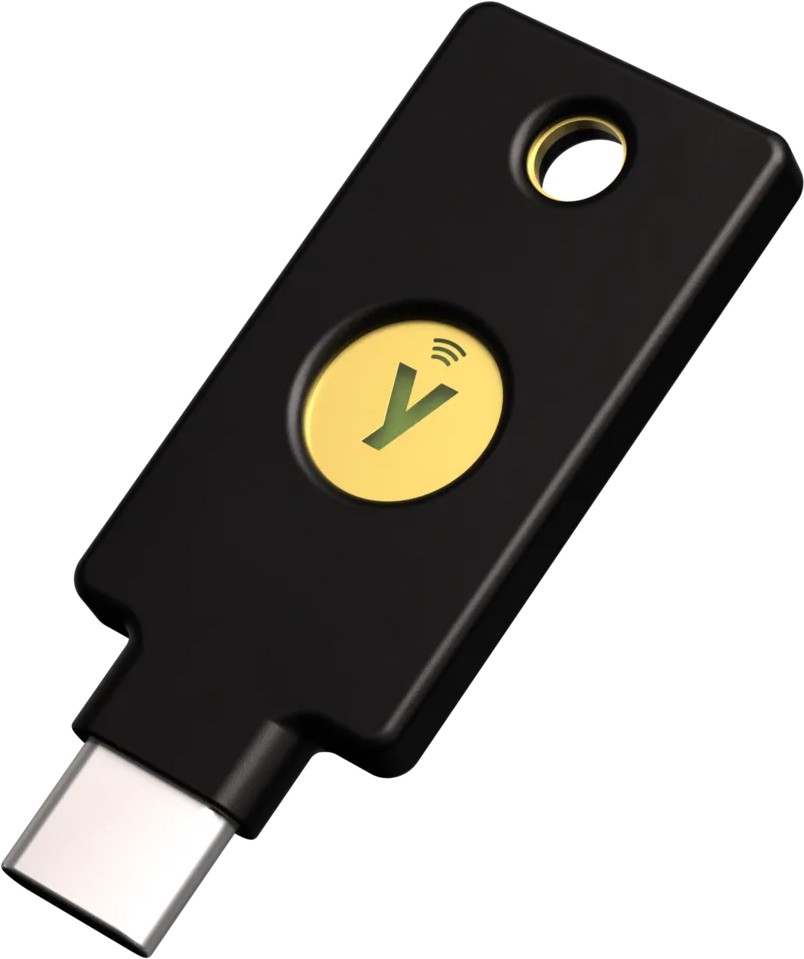 Sicherheitsschlüssel C NFC Yubico FIDO2-Authentifizierung über USB-C 1251675