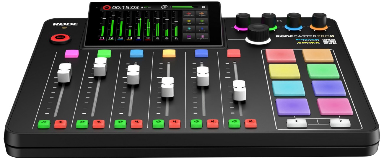 Rode - RODECaster Pro II, Integrated  Audio Production Studio - Image 5