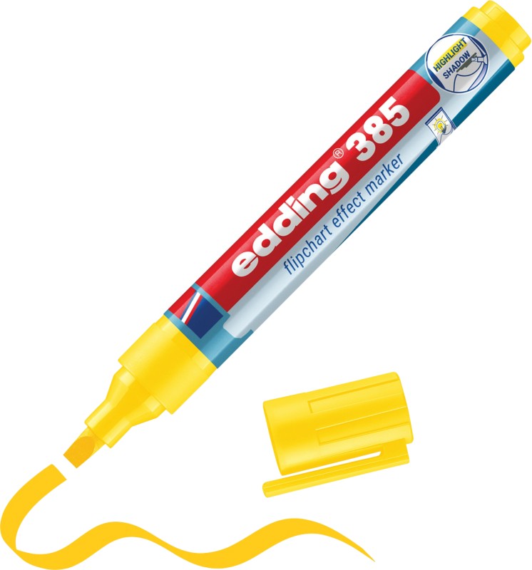 Thumbnail - edding Effect 385 Flipchart-Marker Gelb