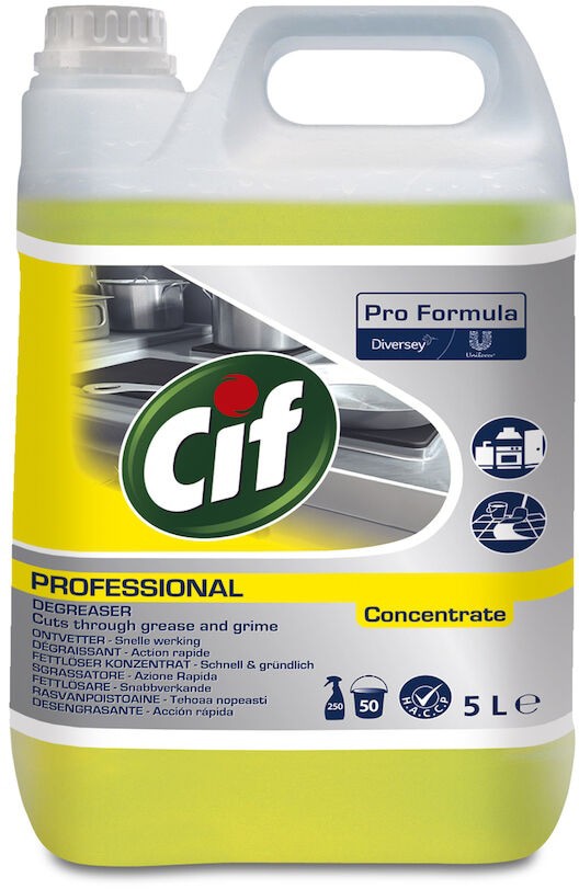 Cif Degreaser Pro Formula Liquid Mild 5L