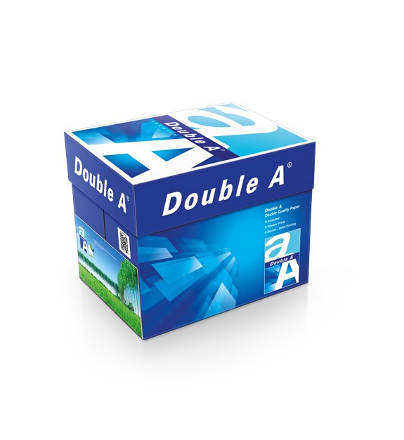 Double A Premium DIN A4 Druckerpapier 80 g/m² Weiß 150 CIE Quickbox mit 2500 Blatt