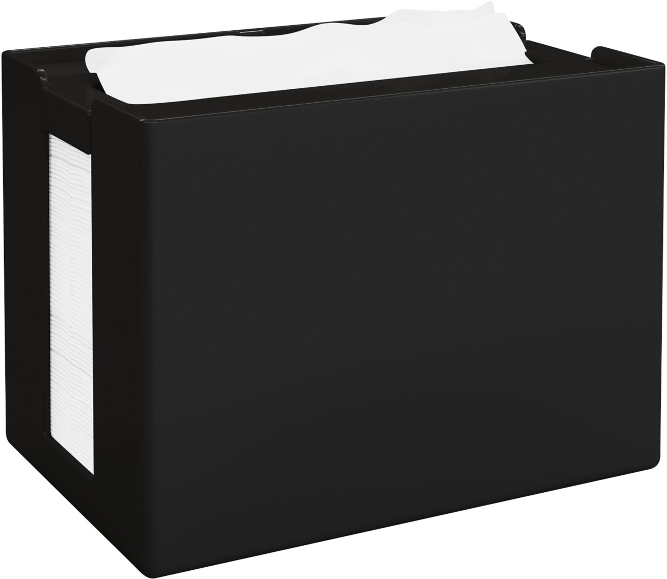 Papernet Ready Table Interfolded Napkin Dispenser 417811 Black