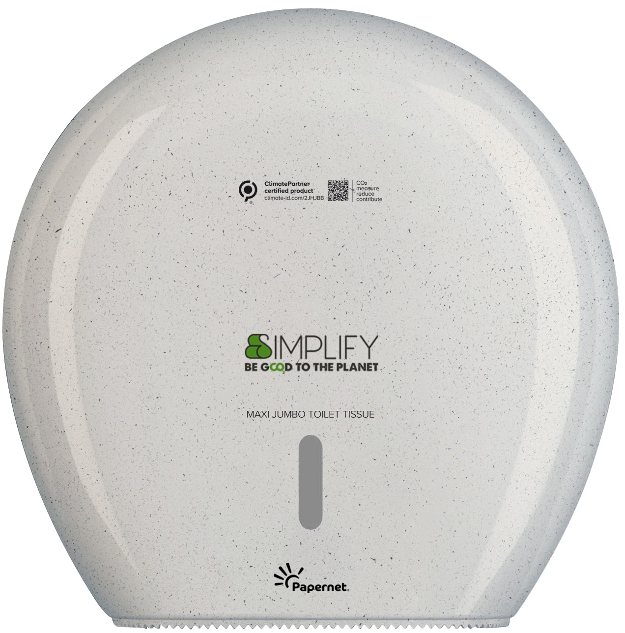 Papernet Simplify Maxi Jumbo Toilettenpapierspender 421333 Weißes Holz