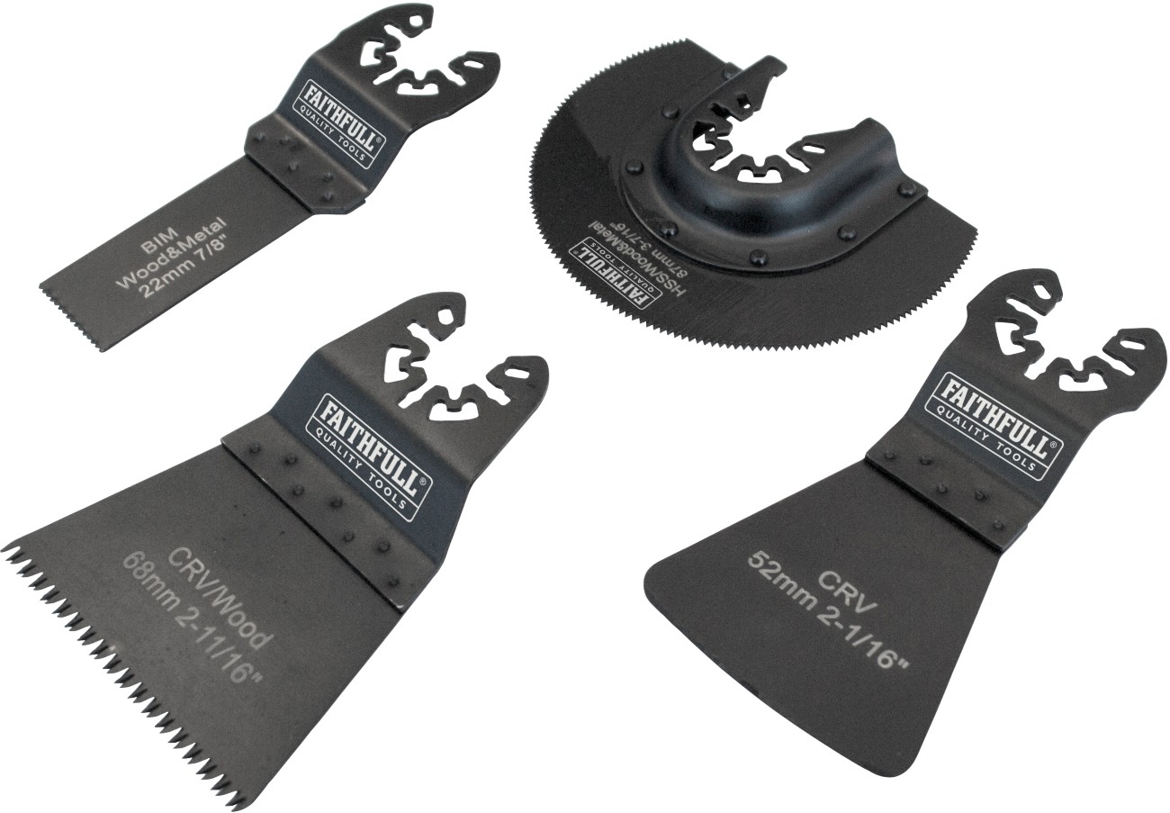 Faithfull Multi-Tool Blade Set 50 Mm