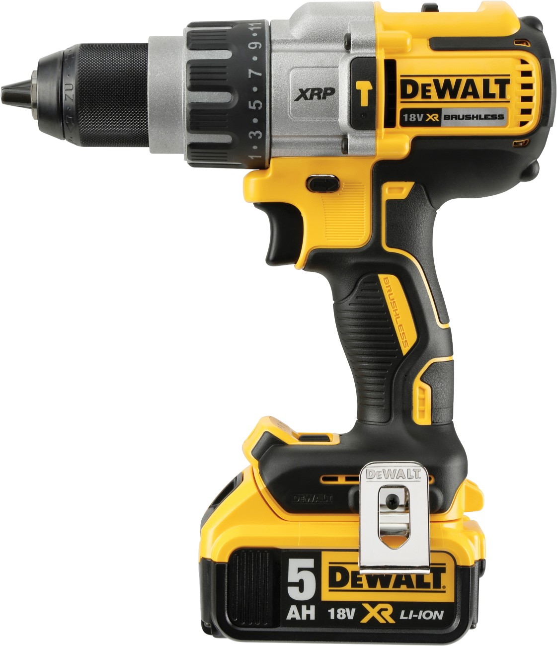 DEWALT DCD996P2 XR Brushless Combi Drill 18V 2 x 5.0Ah Li-ion - Image 16