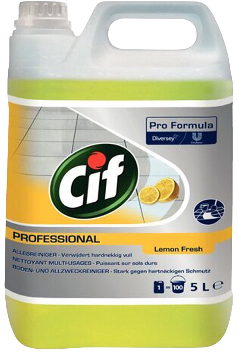 Cif Mehrzweckreiniger Flüssig Zitrone 5 L