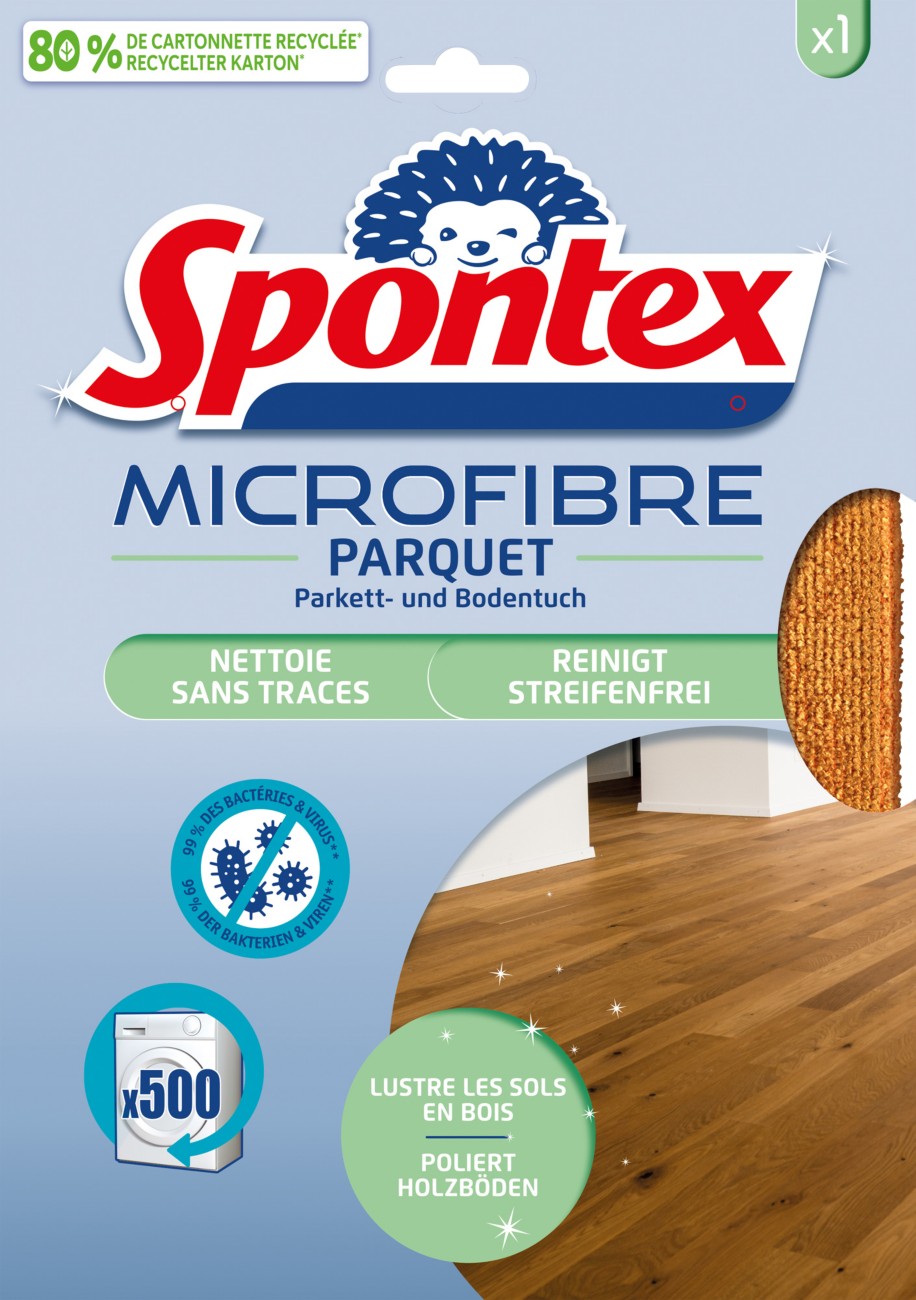 Spontex Bodentuch 20,4 x 1 x 29,3 cm Braun