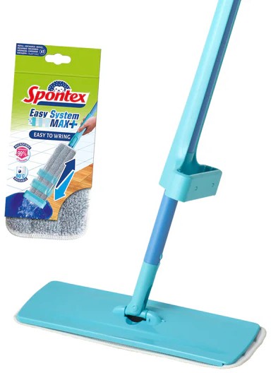 Spontex Wischmopp-Starterkit 13 x 6,5 x 140 cm 2er-Set