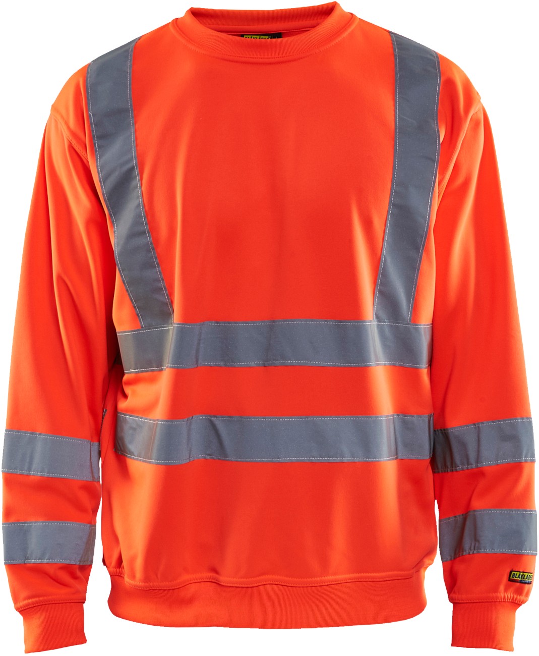 Blaklader Red High-Visibility Sweatshirt - Image 2