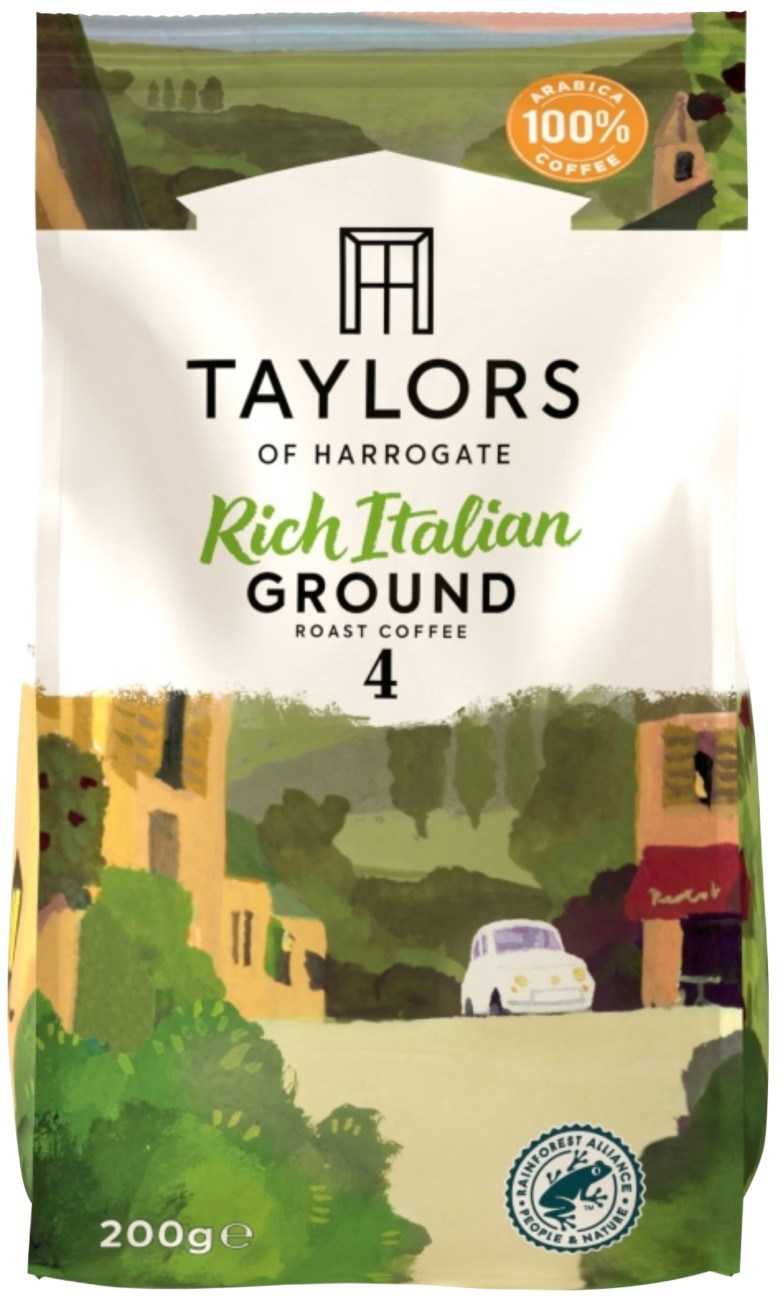 Taylors Of Harrogate Rich Italian Ground Roast Coffee 200G - Image 7