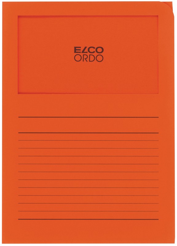 Thumbnail - Elco Ordnungsmappe DIN A4 Orange Papier 10 Stück
