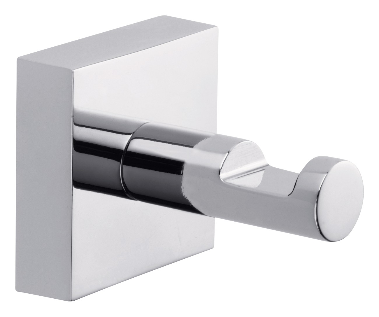 tesa Ekkro Handtuchhaken Chrom, Metall Silber