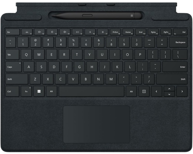 Microsoft Surface Pro Signature Tastatur Docking QWERTZ Schwarz