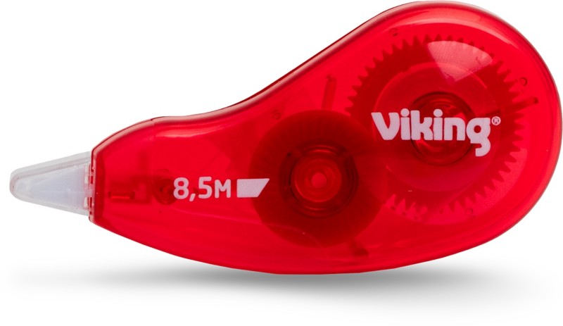 Viking Dry Midway Nicht nachfüllbar Korrekturroller Vertikal 5 mm x 8,5 m Rot